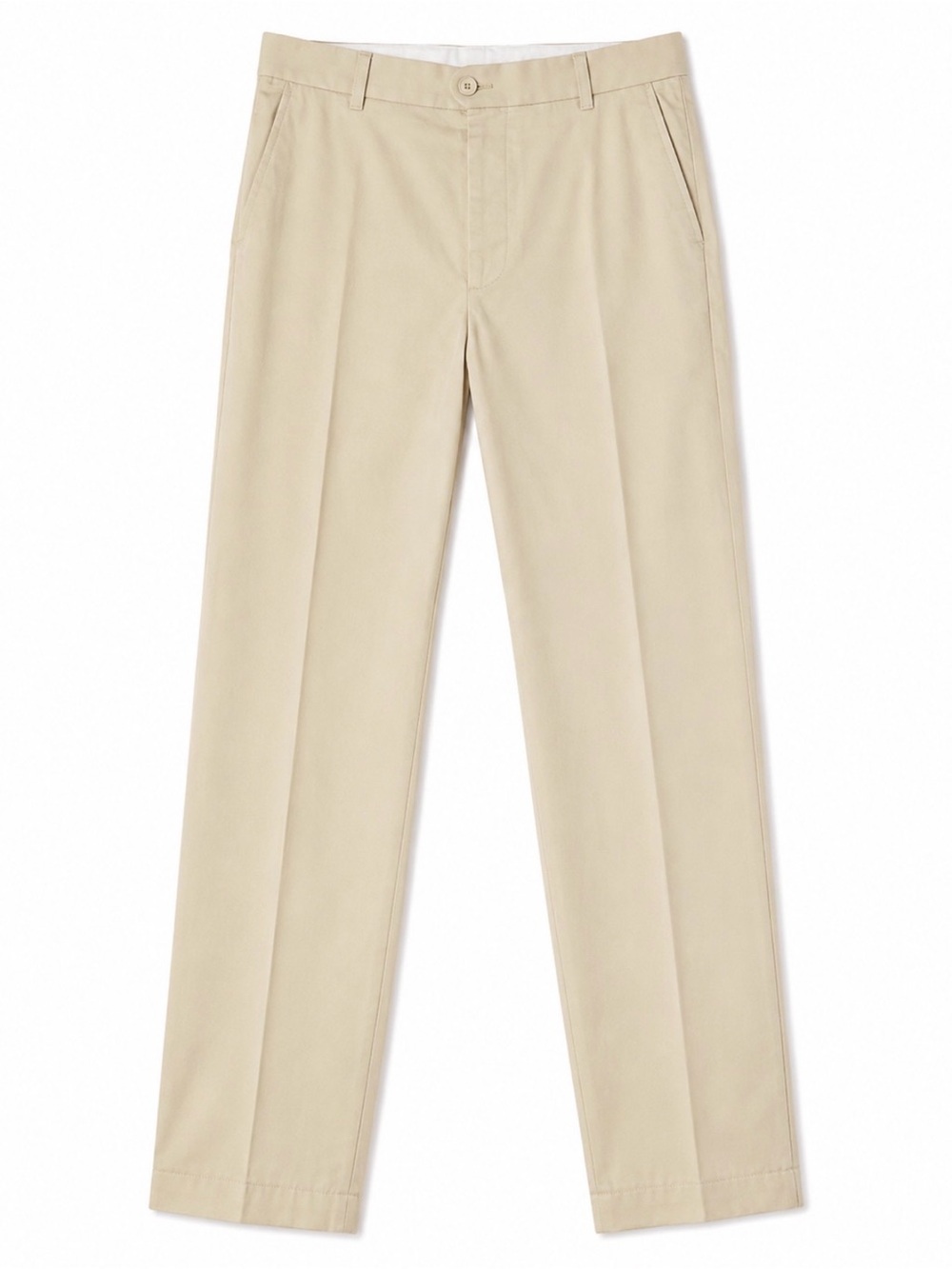 Peter Christian MT22 Chinos Mens 36x30 Tan Stone Flat Front Cotton Pants
